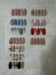 左写真通りデザイン 💗自爪に限定