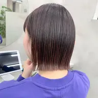 カット+縮毛矯正☆髪質改善 +マイクロバブル付き(ショート/ボブ/ロングもOK）