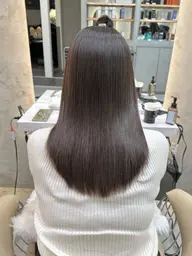 《全員利用可能》【圧倒的ハイクオリティ】カット+柔らか縮毛矯正+1step髪質改善Tr
