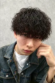 【新規限定】メンズカット+ツイストスパイラルパーマorスパイラルパーマ+トリートメント