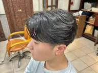 メンズカット＋ニュアンスパーマ＋ダメージ補修トリートメント