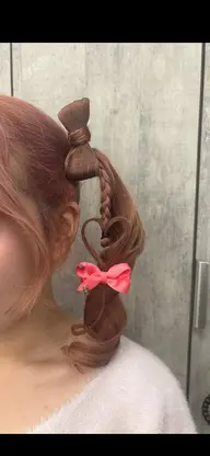 簡単ヘアアレンジ✨️