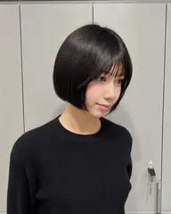 #ドライヤーだけで綺麗にまとまるカット+トリートメント