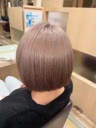全頭ブリーチ+ワンカラー