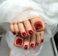 Jr.ネイリスト🫧【オフなし】ワンカラー フットバス付き