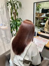 ダメージ、パサつき気になる人🍀カット+炭酸シャンプー+オージュア髪質改善7stepトリートメント