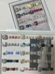 ご新規様クーポン🩵 👣 foot sample chip design