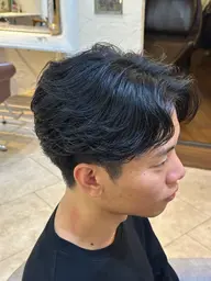 メンズ【✂️カット+ニュアンスパーマ✂️】