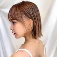 🌈大人気🌈似合わせカット+ケアブリーチイヤリングカラー+1step髪質改善トリートメント✨