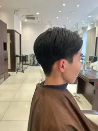 メンズカット+眉カット