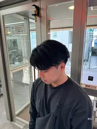 【韓国風毛流れパーマ✨】カット➕フェザーパーマ🔥(ミニモ学割/シャドウパーマ/フェザーパーマ/メンズ/男性限定)
