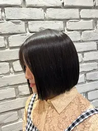 まとまる美髪縮毛矯正+2ステップトリートメント