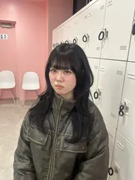 \人気No.1/ レイヤー、ウルフ、ハッシュ、似合わせデザインカット✂︎髪質改善トリートメントで艶髪✂︎