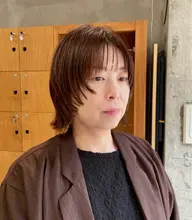 レディース🎱ウルフカット
