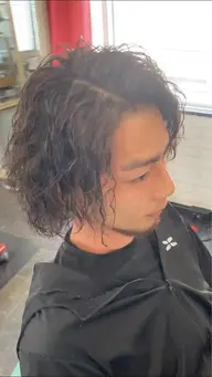 【メンズ限定】カット＋パーマ　 【ツイスト スパイラル 波巻きパーマ　etc...】