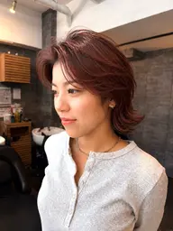 🎀🍒暖色系艶カラー🍒🎀1step treatment+発色色持ちupナノバブル洗浄2step付き🫧