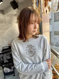 🪐【迷ったらこちら- ̗̀📢!!】ミニモ限定❣️カット+カラー+トリートメント🪐