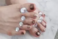 【オフ無し】フットワンカラー🥰マグネット、フラッシュも選べる ※リピーター様4500yen