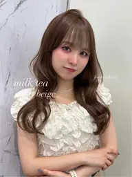 【リピート人気♡】ブリーチなしで明るく🎀ダブルカラー+スタイリング