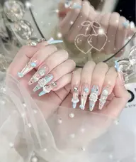 人気No1🈹120分やり放題🎶チップ長さ出し10本+たっぷりアートやり放題🌷＋パーツつけ放題💕