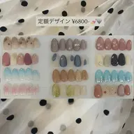 【オフあり】ハンド 定額デザイン💅🏼🩶¥6800→¥5500‼️〈パラジェル変更可◎/荻窪〉