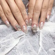 🤲 マグネット+2個パーツ【ジェルオフ+500】 🎀 パーツ2個付き♪シンプルなのに可愛さアップ💕