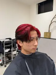 ブリーチ+裾カラー