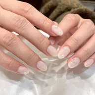 パラジェル使用🍓シンプル、オフィスネイル (オフなし)