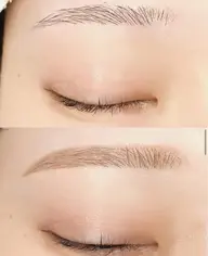 🩶美眉デザイン×WAX脱毛×眉メイク🩶