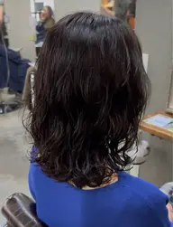 カット＋保湿カラー＋パーマ＋2stepトリートメント