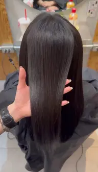 10名限定‼️ 地毛風ストレート🌟【縮毛矯正】 梅田/縮毛矯正/癖毛/うねり