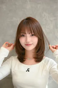 似合わせカット+艶カラー🌈パーソナルカラー検定を活かしてあなたに似合う髪型をご提案します✨