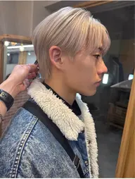 💙メンズカット+ワンブリーチ💙