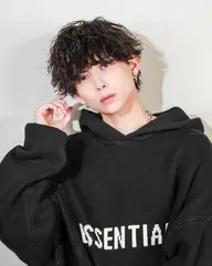 パーマのダメージを軽減!メンズカット➕ダメージレスパーマ