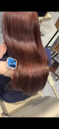 ワンカラーで出来る暖色カラー➕マッサージシャンプー🫧