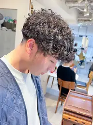 【minimo限定クーポン】メンズカット+パーマ+炭酸sh