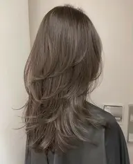【ミニモ平日限定】🌻レイヤーカット✖️デジタルパーマ🌻アイロンなしで自然な動きができる✨流行りのデジタルパーマ🩷