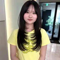 【スタイリングまで♪】 韓国風レイヤーカット ︎︎︎︎☑︎