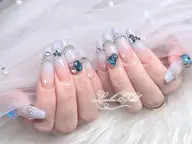 チップ長さだし10本🎀持ち込みデザイン💍パーツつけ放題！💡アートOK💡