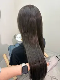 【🍒2回目以降の方はこちら🍒】カット+髪質改善カラー+髪質改善トリートメント