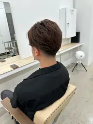 🌟男性のお客様はこちら🌟ブリーチ無し！透明感ワンカラー【メンズ限定】👦🏻