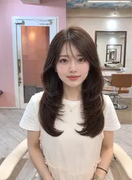 🧡人気No.2🧡似合わせカット＋超高濃度水素カラー＋髪質改善TR*12100
