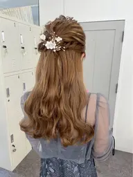 🍀{ ハーフアップ }🍀