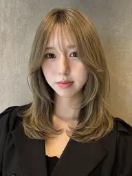 カット＋ケアブリーチ➕カラー🩷透明感爆発✨ケアブリーチ使用のダブルカラーで理想のハイトーンへ💎