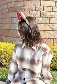 【メンズ、レディース可能!】カット+ブリーチなしカラー、白髪染め、