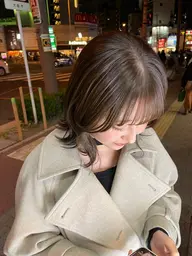 【人気No.2❤️‍🔥】フルボ酸カラー➕髪質改善トリートメント➕超音波アイロン
