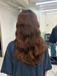 【9月6日限定】コテ巻き風韓国ロングパーマ┊︎日月レッスンモデル(カット込✂️)