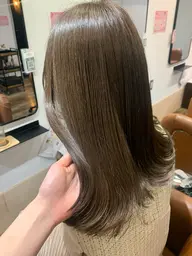 ♡ダメージレスに透け感♡ブリーチなしダブルカラー🪄