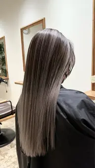 バレイヤージュカラー+カット+トリートメント