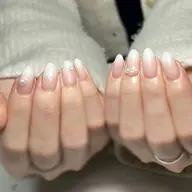 グラデーション+長さ出し